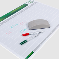 Whiteboardplatte in Frei-Form (eine Konturfräsung möglich) einseitig 4/0-farbig bedruckt