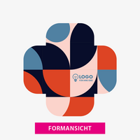 Stanzform, farbig bedruckt, Pflaster