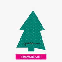 Stanzform, farbig bedruckt, Baum