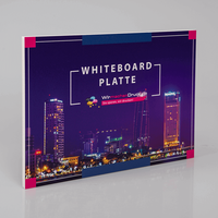 Platte, farbig bedruckt, rechteck