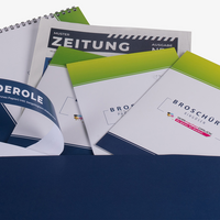 WIRmachenDRUCK Broschüren-Musterset Schweiz inkl. CHF10 Rabattcode