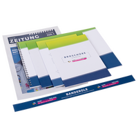 WIRmachenDRUCK Broschüren-Musterset Schweiz inkl. CHF10 Rabattcode