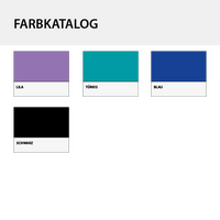 WmD-Imprint-Logo, einseitig farbig bedruckte Papiertragetasche in M mit Papierkordeln, 26 x 34 x 14 cm, 4/0-farbig