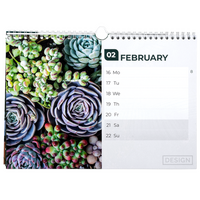 Wochenkalender 58 Seiten DIN A5 quer, Seitenansicht