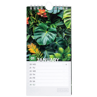 Wochenkalender 58 Seiten DIN lang hoch, Seitenansicht