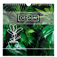 Wochenkalender 58 Seiten Quadrat (148 x 148 mm)