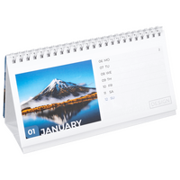 Wochentischkalender zum Aufstellen, DIN lang quer, Innenteil