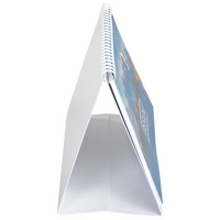 Wochentischkalender zum Aufstellen, DIN lang quer, Tischaufsteller