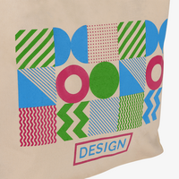 XXL Shopper, Siebdruck 3-farbig