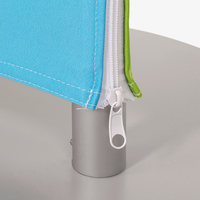 Zipper Banner Triangle, Wechselbezug mit Reißverschluss, bedruckt mit Ihrem Motiv