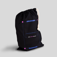 beutel, bedruckt, stehend