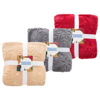 Zweilagige Fleecedecke aus RPET-Korallenfleece, Farbauswahl