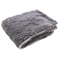 Zweilagige Fleecedecke aus RPET-Korallenfleece